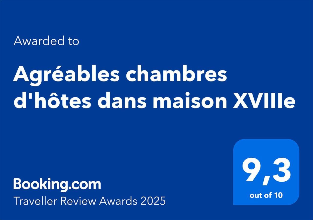 Agreables Chambres D'Hotes Dans Maison Xviiie Винёй Экстерьер фото